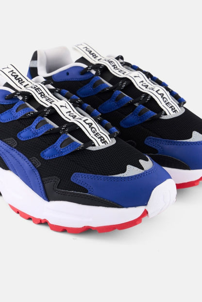 Basket lifestyle homme Puma Cell Alien Karl Lagerfeld noir/bleu/blanc/rouge